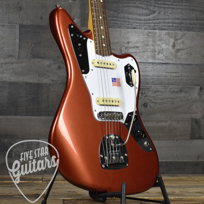 Pre-Owned Fender Johnny Marr Jaguar - Metallic KO with Hard Shell Case