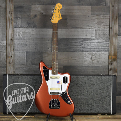 Pre-Owned Fender Johnny Marr Jaguar - Metallic KO with Hard Shell Case