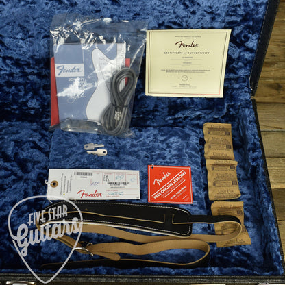 Pre-Owned Fender Johnny Marr Jaguar - Metallic KO with Hard Shell Case