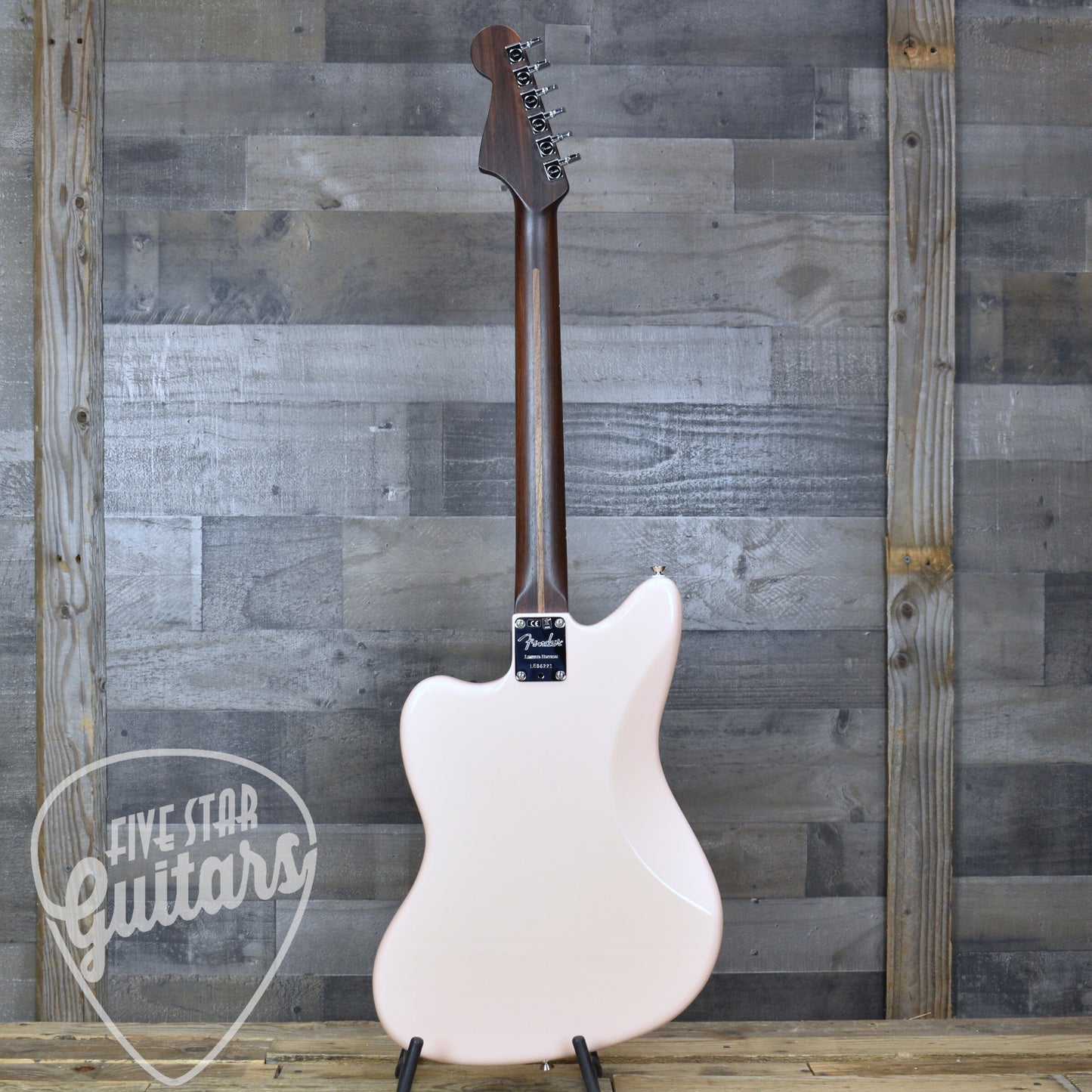 Pre-Owned Fender Limited Edition American Professional Jazzmaster Rosewood - Shell Pink with Hard Shell Case