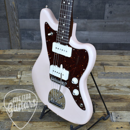 Pre-Owned Fender Limited Edition American Professional Jazzmaster Rosewood - Shell Pink with Hard Shell Case