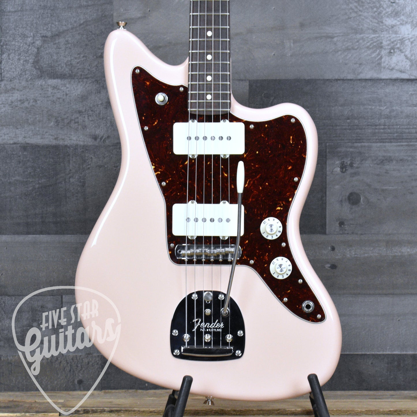 Pre-Owned Fender Limited Edition American Professional Jazzmaster Rosewood - Shell Pink with Hard Shell Case