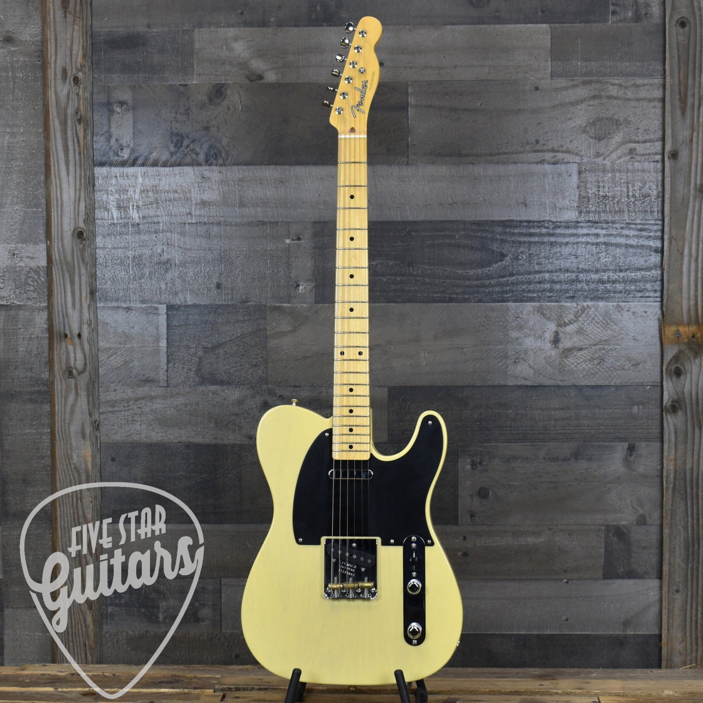 Pre-Owned Fender Limited Edition American Vintage '52 Telecaster - Blackguard Blonde with Hardshell Case