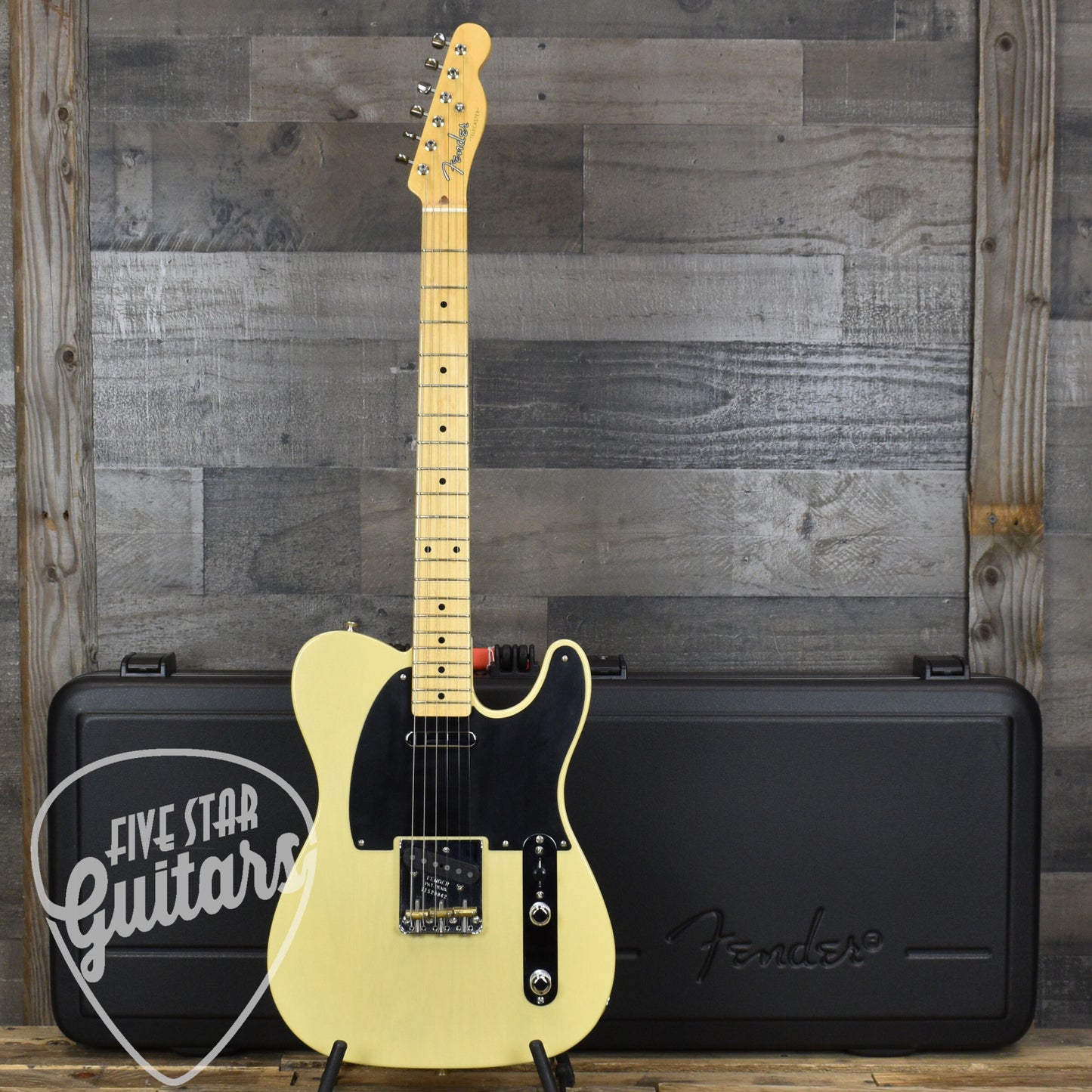 Pre-Owned Fender Limited Edition American Vintage '52 Telecaster - Blackguard Blonde with Hardshell Case
