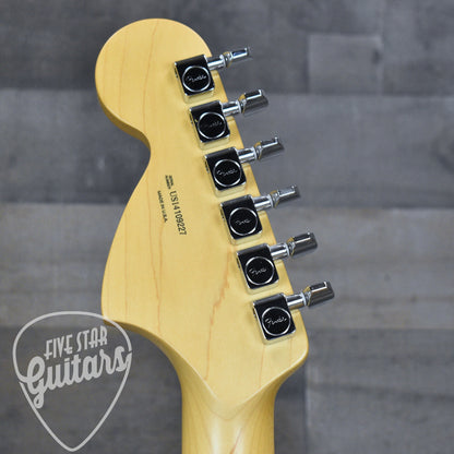 Pre-Owned Fender Limited Edition Sandblasted Stratocaster - Sapphire Blue Transparent with Gigbag