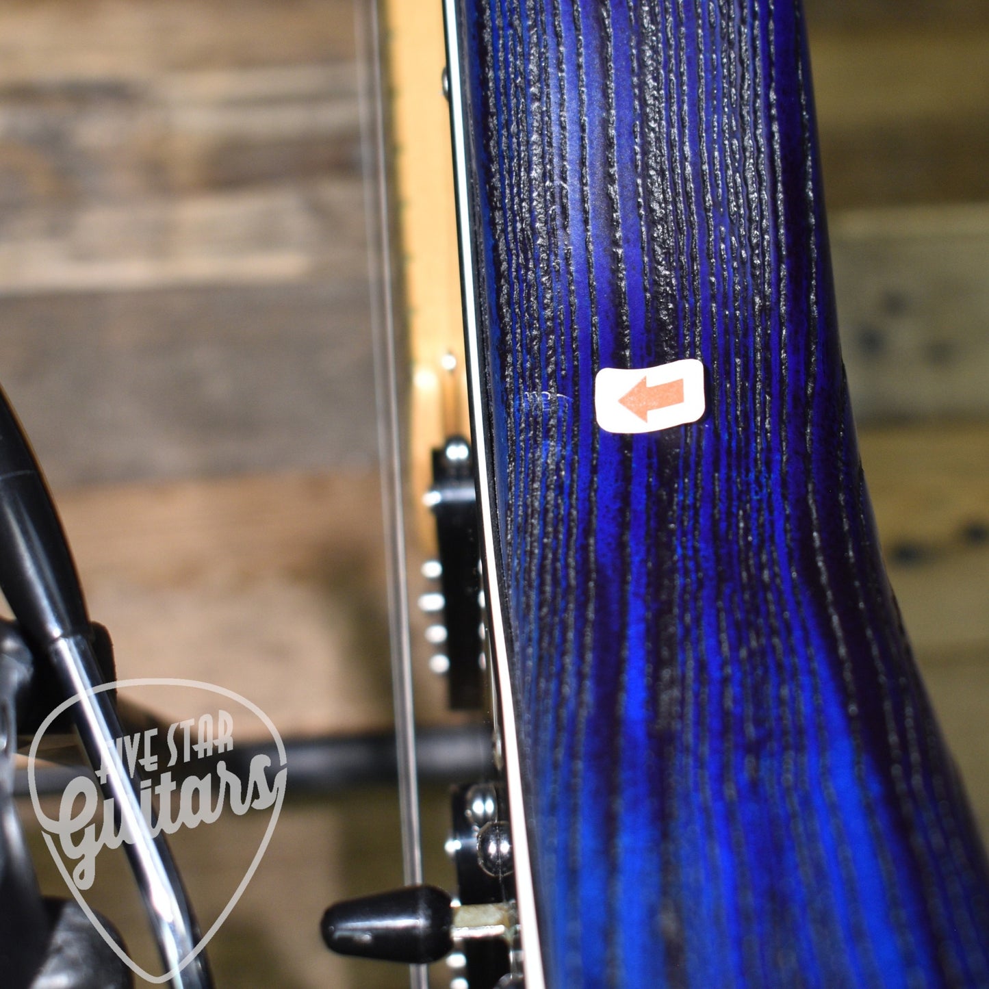 Pre-Owned Fender Limited Edition Sandblasted Stratocaster - Sapphire Blue Transparent with Gigbag