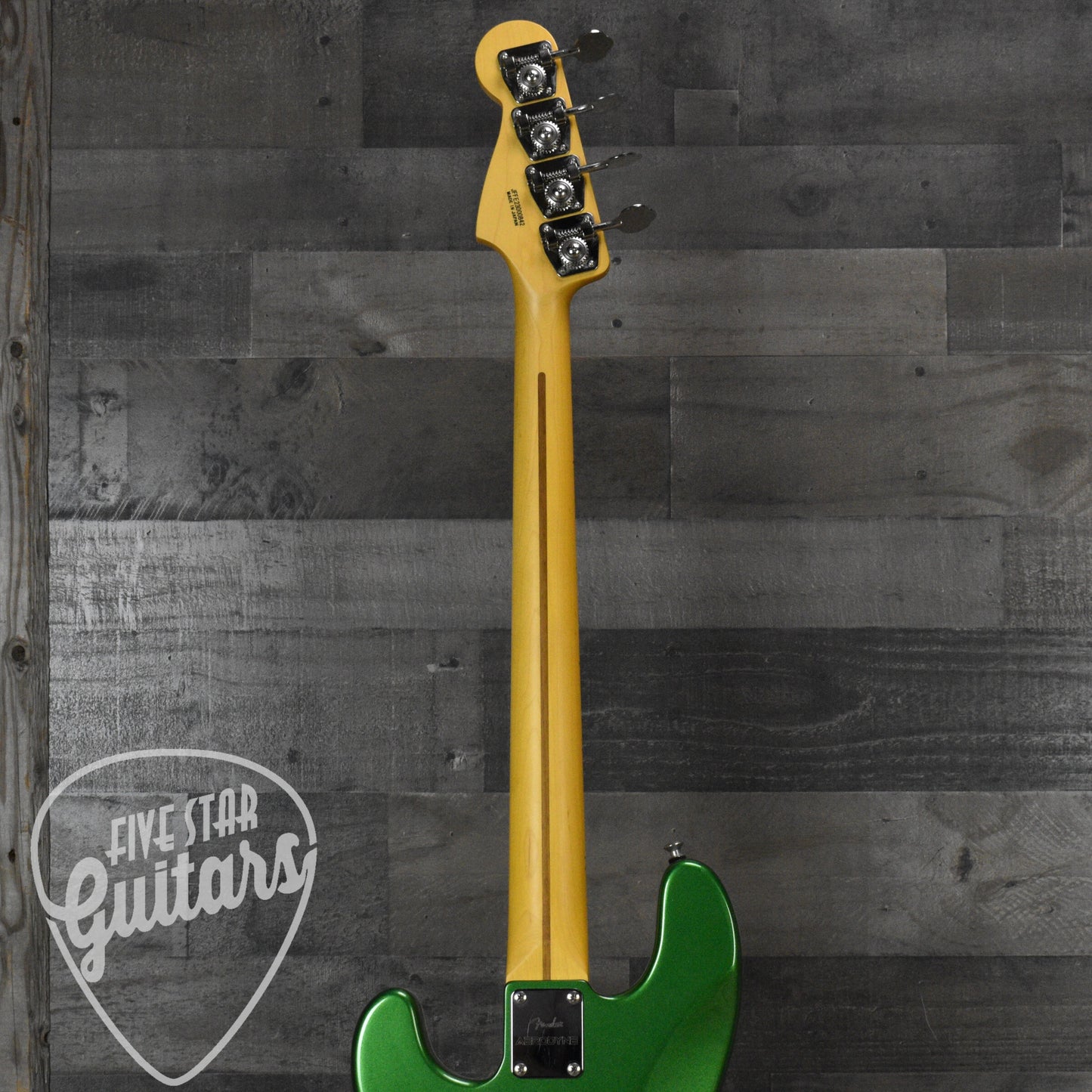 Pre-Owned Fender MIJ Aerodyne Precision Bass - Speed Green Metallic