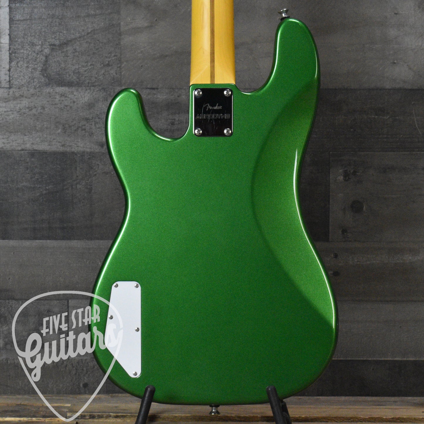 Pre-Owned Fender MIJ Aerodyne Precision Bass - Speed Green Metallic