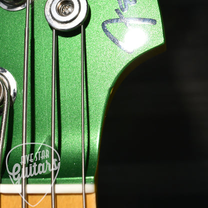 Pre-Owned Fender MIJ Aerodyne Precision Bass - Speed Green Metallic