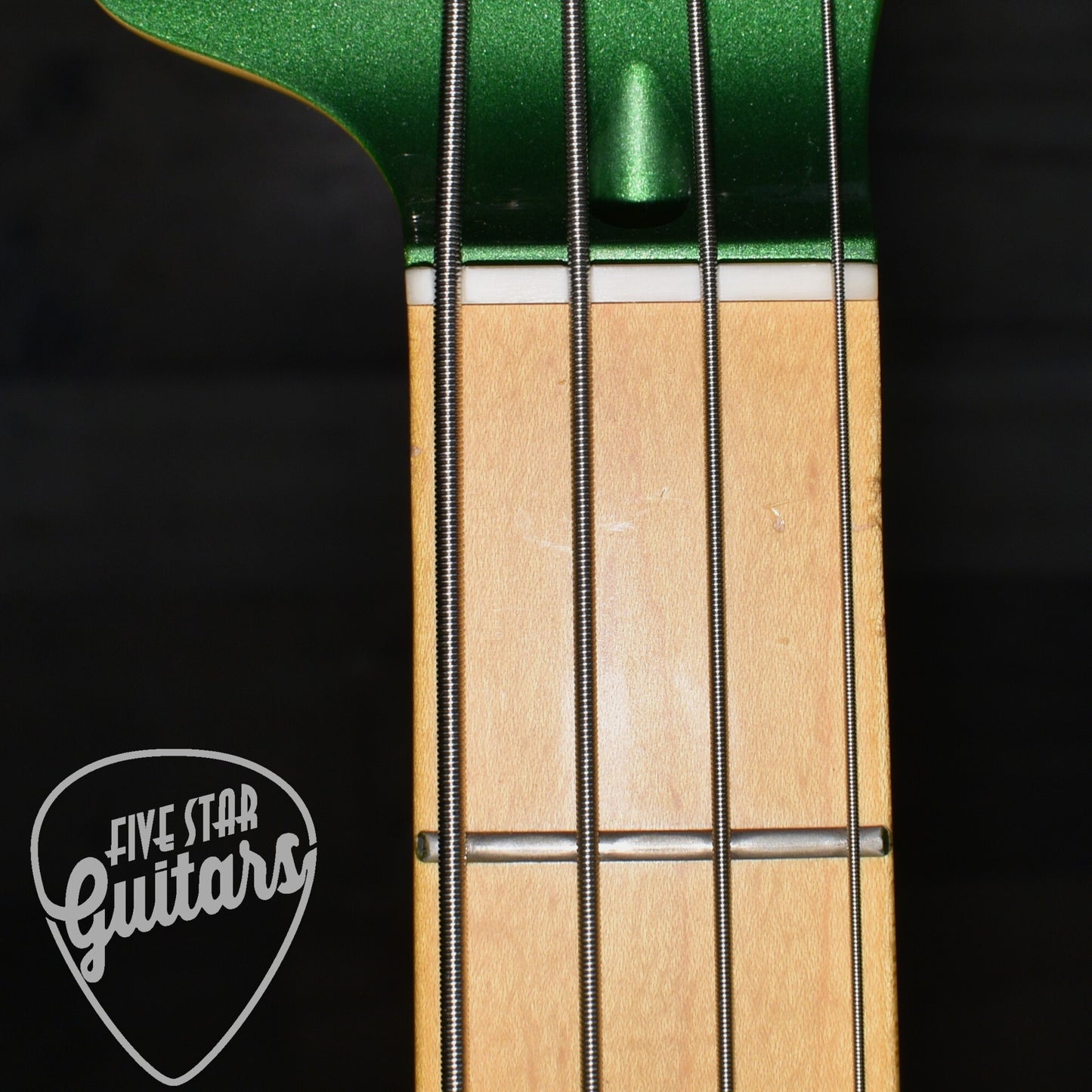 Pre-Owned Fender MIJ Aerodyne Precision Bass - Speed Green Metallic