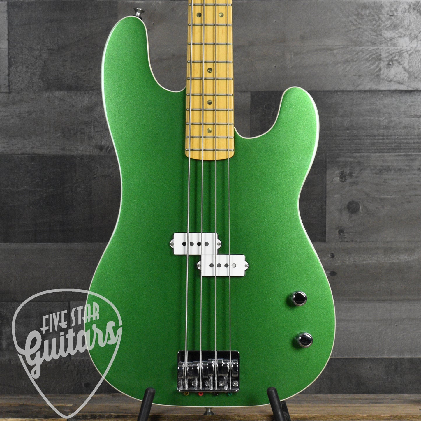 Pre-Owned Fender MIJ Aerodyne Precision Bass - Speed Green Metallic