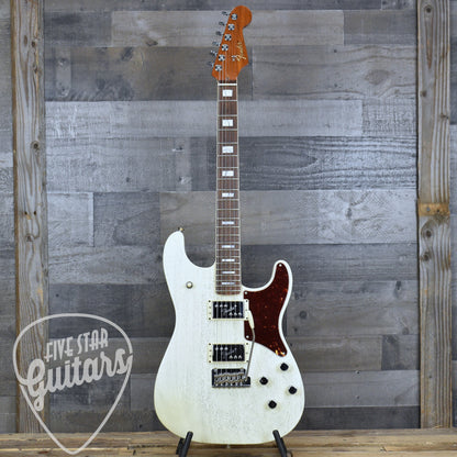 Pre-Owned Fender Parallel Universe II Uptown Strat - Static White with Hard Shell Case
