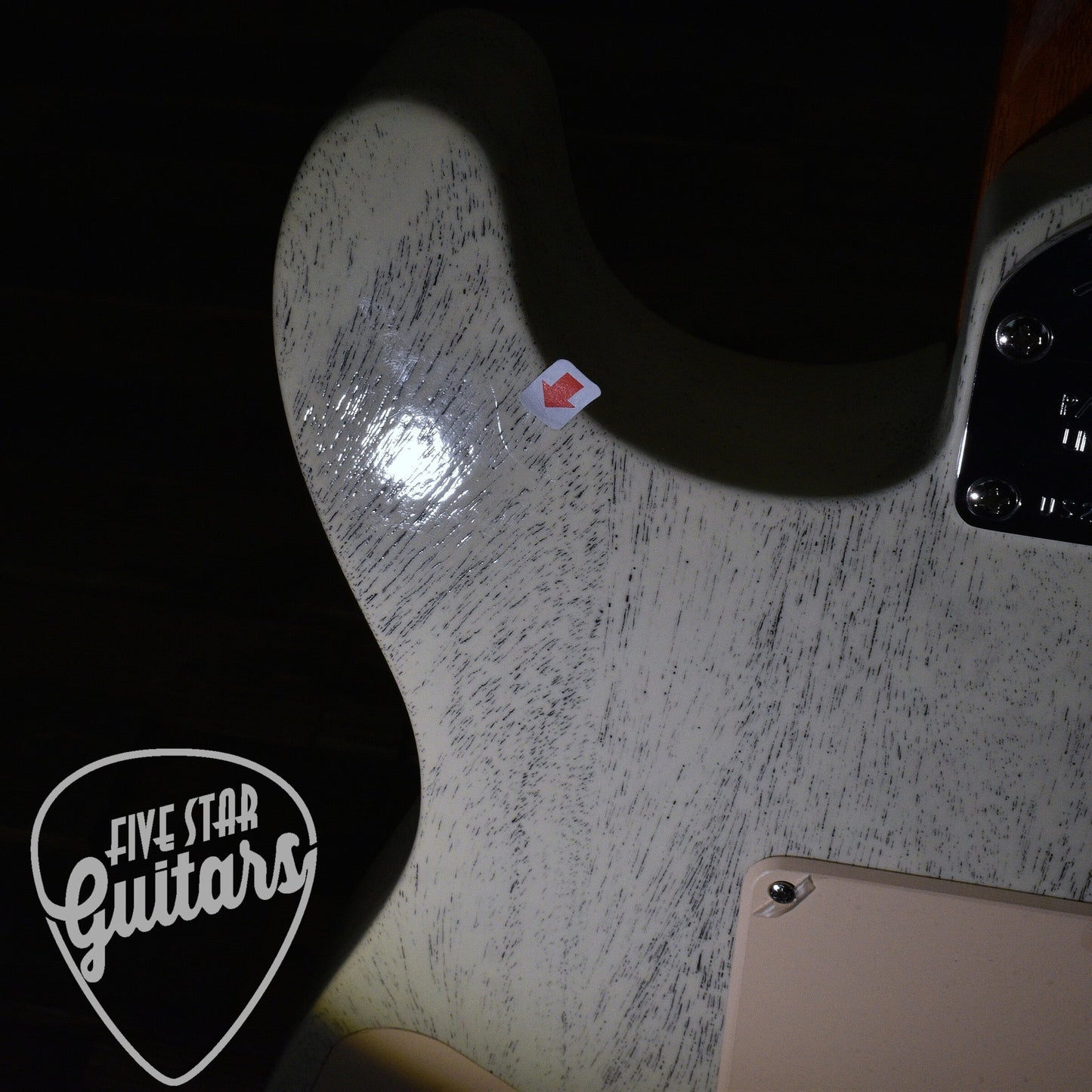 Pre-Owned Fender Parallel Universe II Uptown Strat - Static White with Hard Shell Case