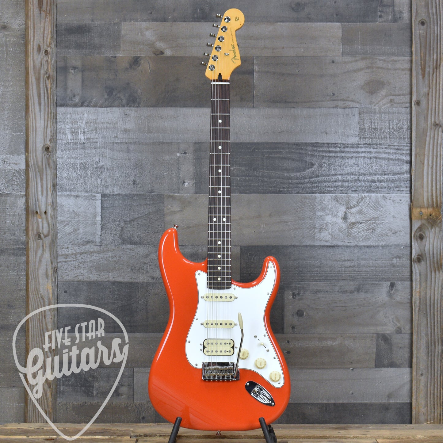 Pre-Owned Fender Player II Stratocaster HSS - Coral Red