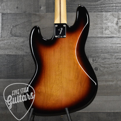 Pre-Owned Fender Player Jazz Bass - 3 Tone Sunburst with Gigbag