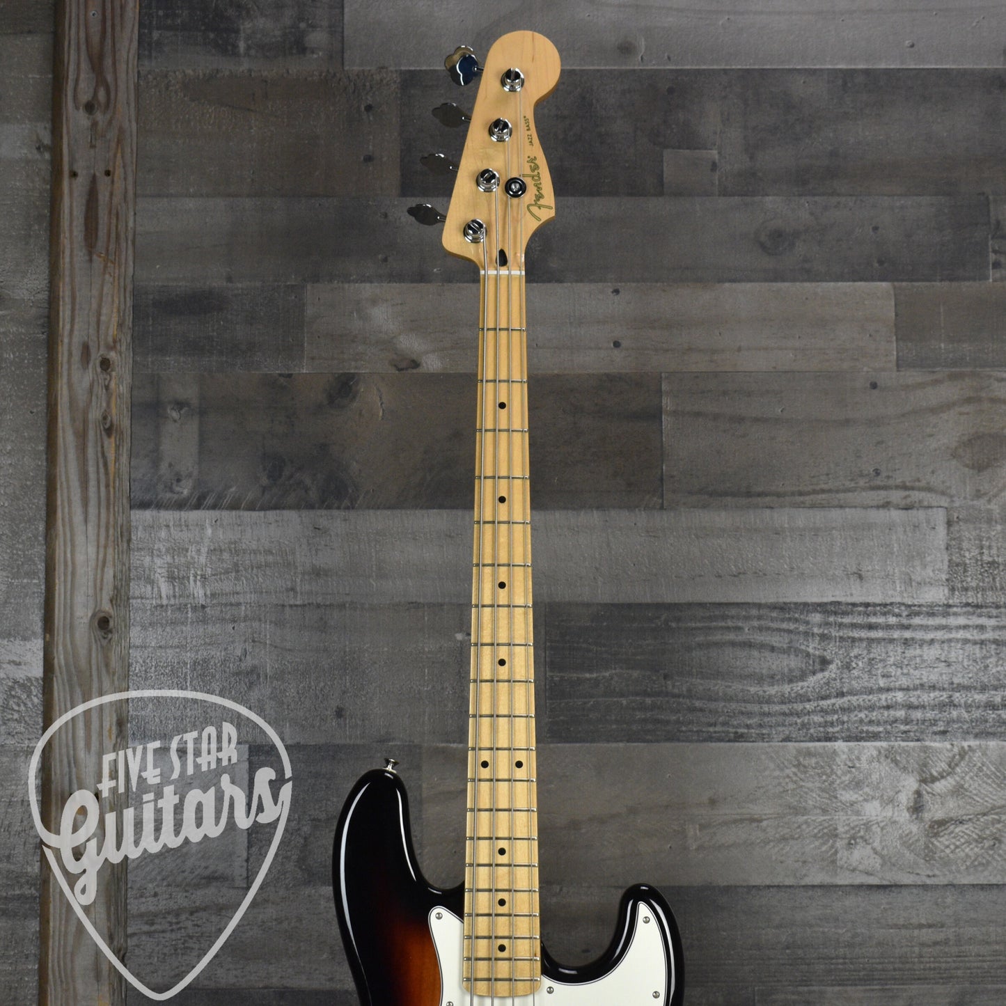 Pre-Owned Fender Player Jazz Bass - 3 Tone Sunburst with Gigbag