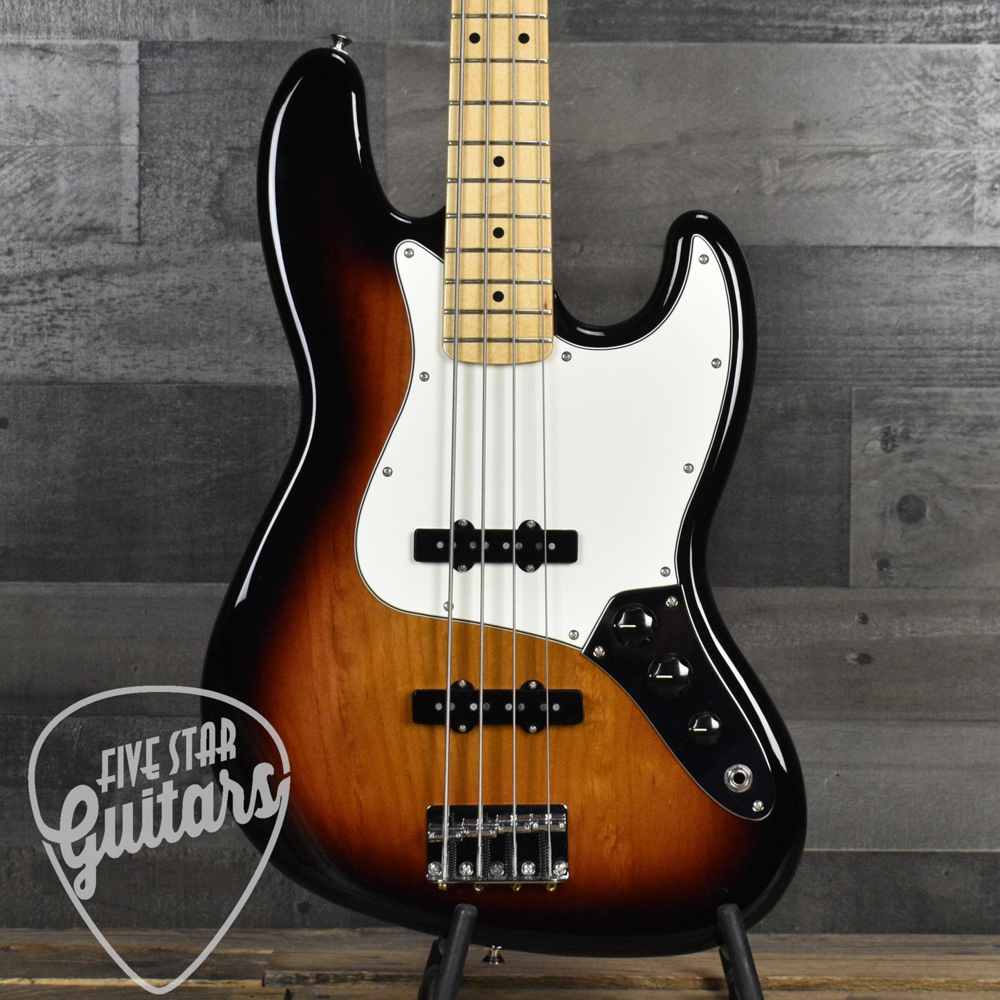 Pre-Owned Fender Player Jazz Bass - 3 Tone Sunburst with Gigbag