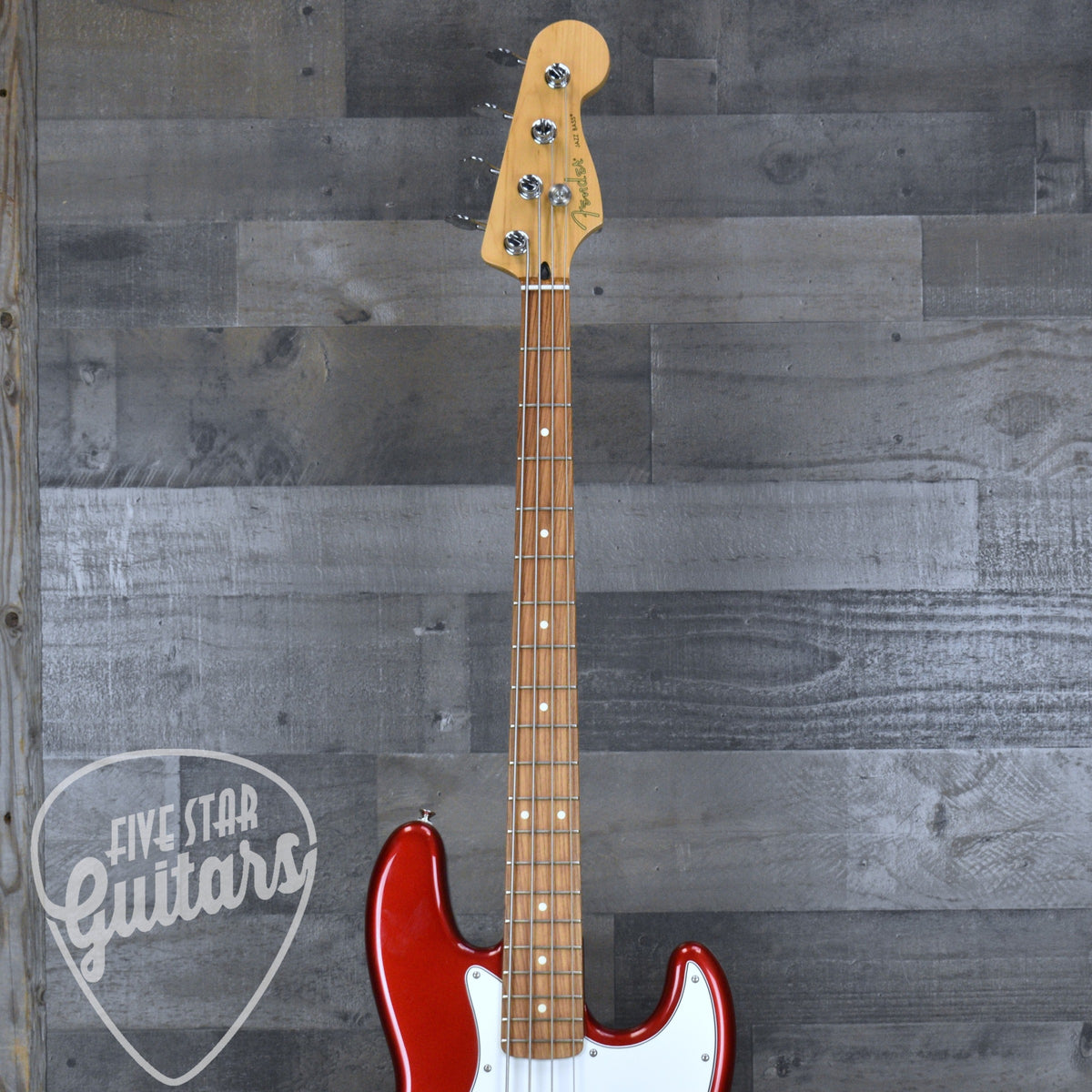 Pre-Owned Fender Player Jazz Bass - Candy Apple Red with Gigbag