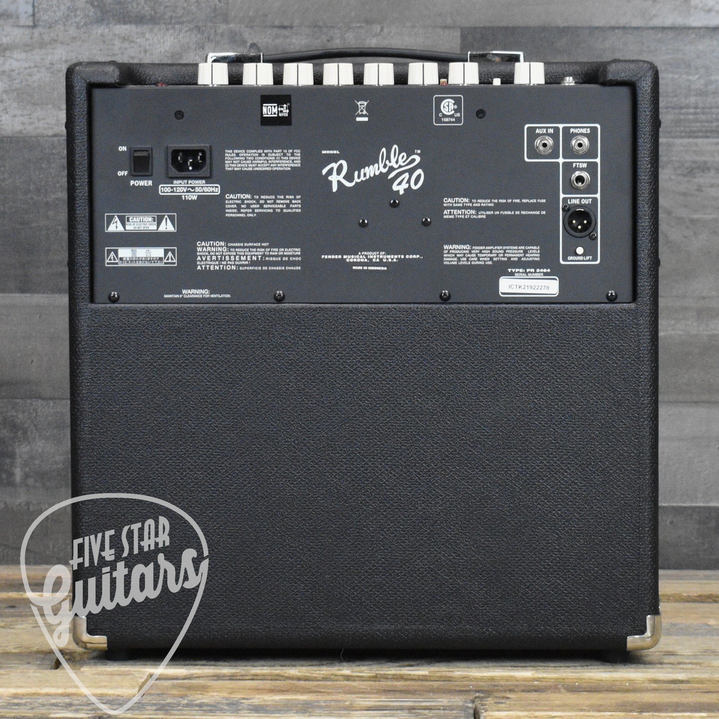 Pre-Owned Fender Rumble 40