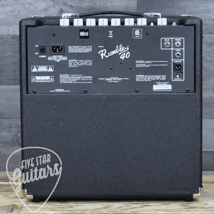 Pre-Owned Fender Rumble 40 Combo Bass Amplifier