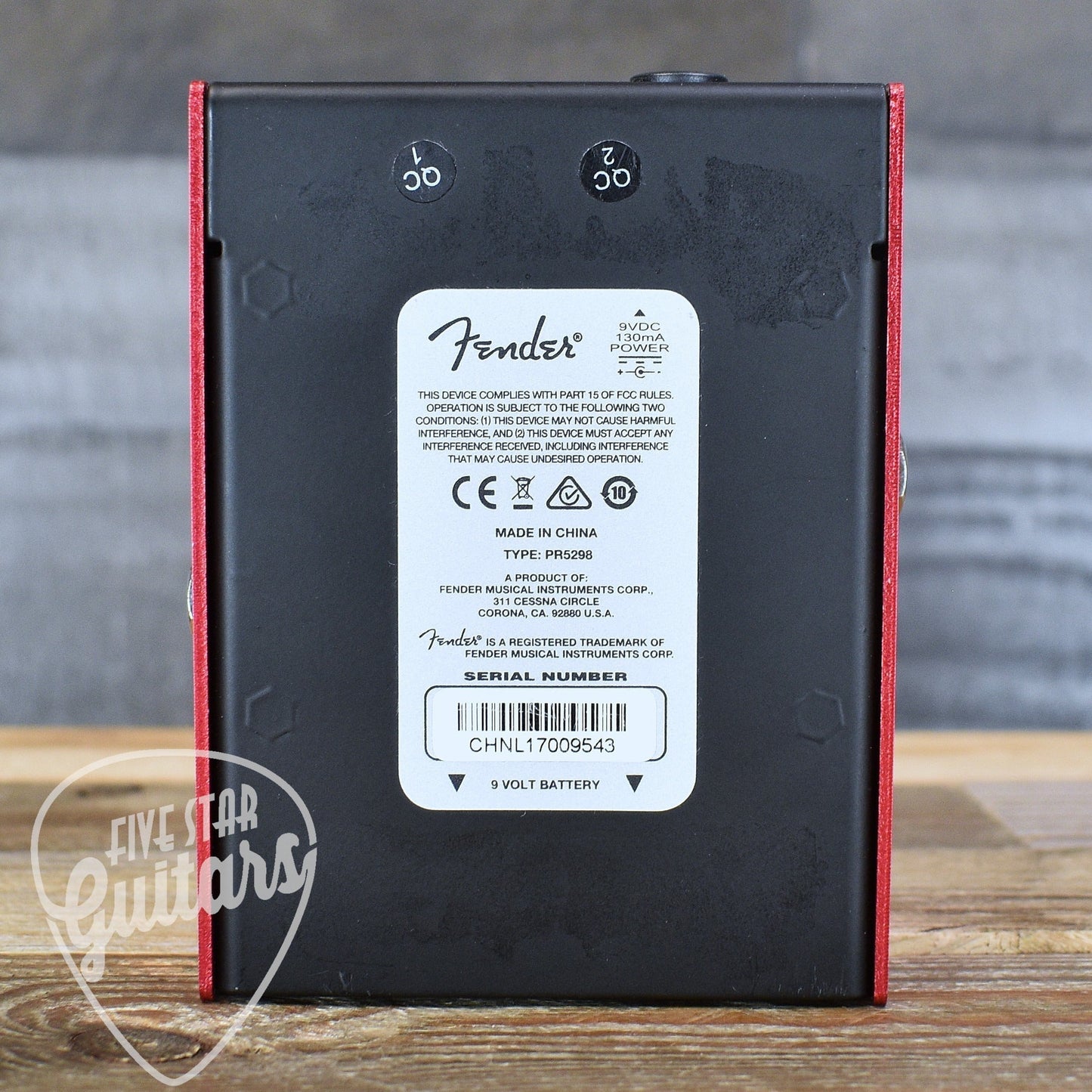 Pre-Owned Fender Santa Ana Overdrive