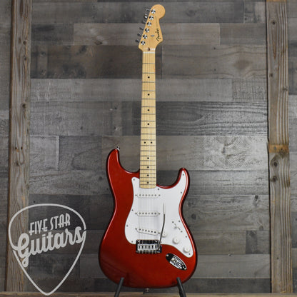 Pre-Owned Fender Standard Stratocaster - Candy Cola with Gigbag
