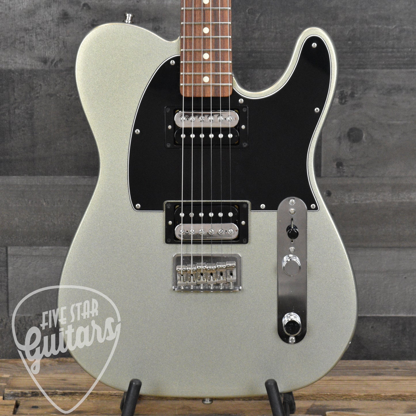Pre-Owned Fender Standard Telecaster HH - Ghost Silver with Hard Shell Case