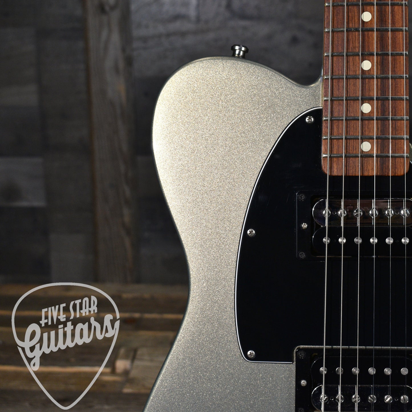 Pre-Owned Fender Standard Telecaster HH - Ghost Silver with Hard Shell Case