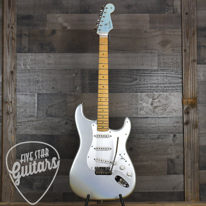 Pre-Owned Fender H.E.R Stratocaster Upgraded with Seymour Duncan Pickups and VegaTrem - Chrome Glow with Gigbag