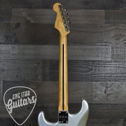 Pre-Owned Fender H.E.R Stratocaster Upgraded with Seymour Duncan Pickups and VegaTrem - Chrome Glow with Gigbag