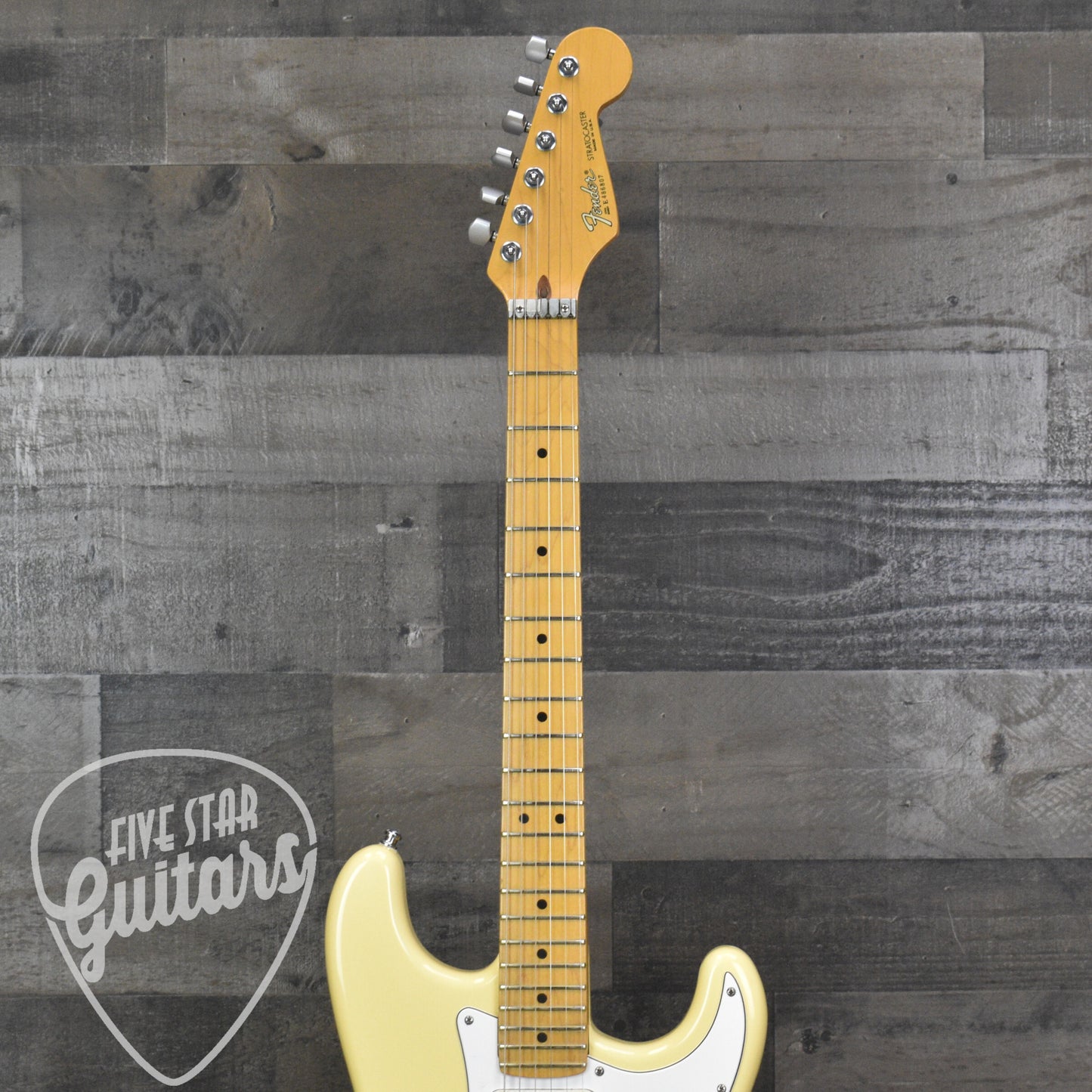 Pre-Owned Fender Stratocaster Plus - Olympic White with Hardshell Case