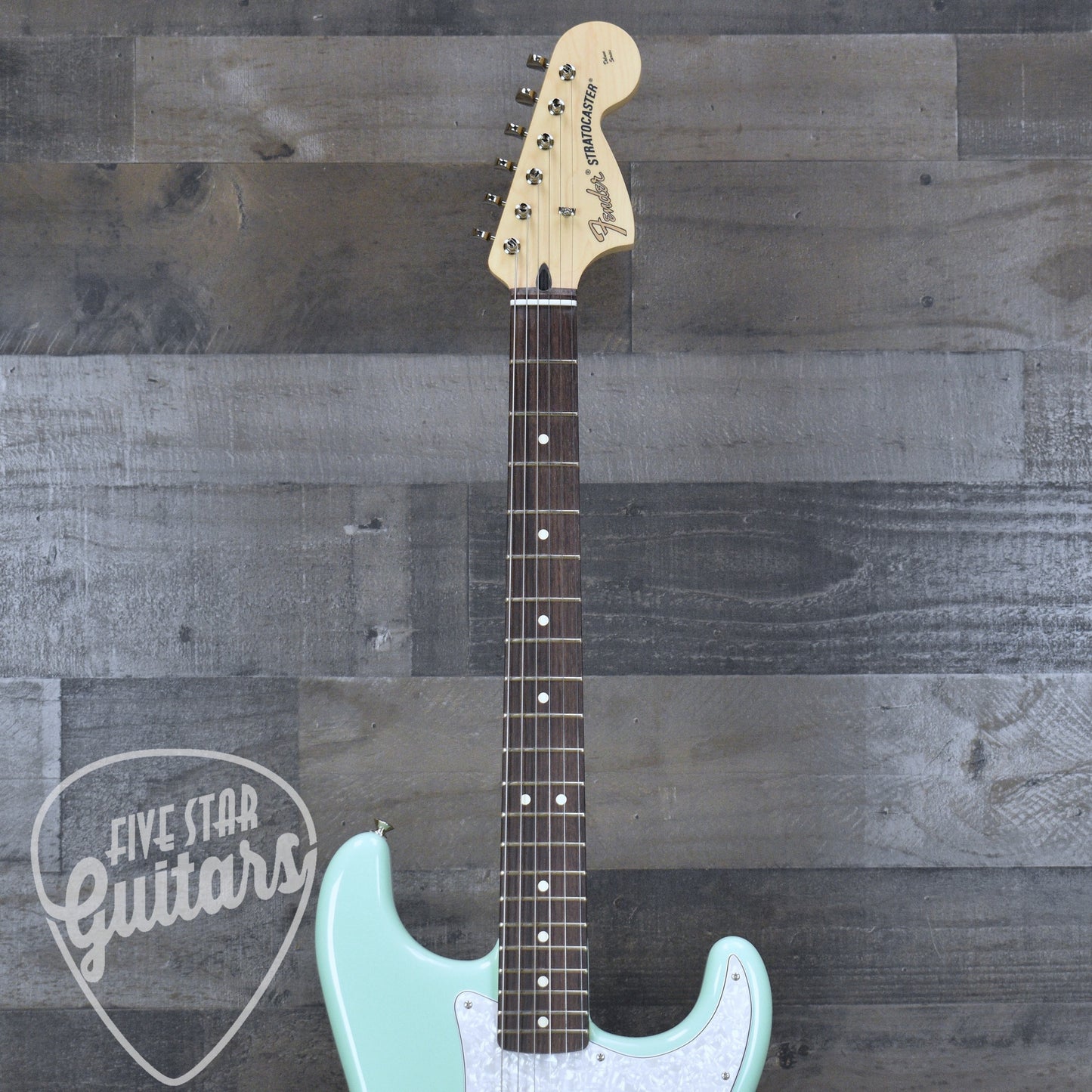 Pre-Owned Fender Tom Delonge Stratocaster - Surf Green with Gigbag