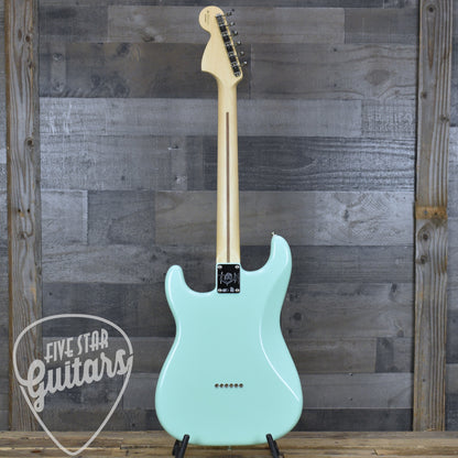 Pre-Owned Fender Tom Delonge Stratocaster - Surf Green with Gigbag