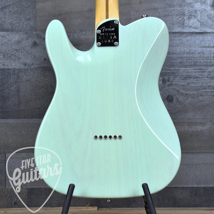 Pre-Owned Fender Ultra Luxe Telecaster - Transparent Surf Green with Hard Shell Case