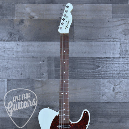 Pre-Owned Fender Ultra Luxe Telecaster - Transparent Surf Green with Hard Shell Case