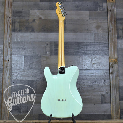 Pre-Owned Fender Ultra Luxe Telecaster - Transparent Surf Green with Hard Shell Case