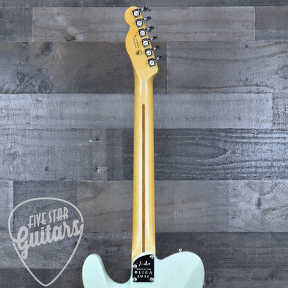 Pre-Owned Fender Ultra Luxe Telecaster - Transparent Surf Green with Hard Shell Case