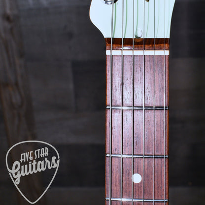 Pre-Owned Fender Ultra Luxe Telecaster - Transparent Surf Green with Hard Shell Case