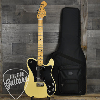 Pre-Owned Fender Vintera Telecaster Deluxe - Vintage Blonde Includes Fender Gigbag