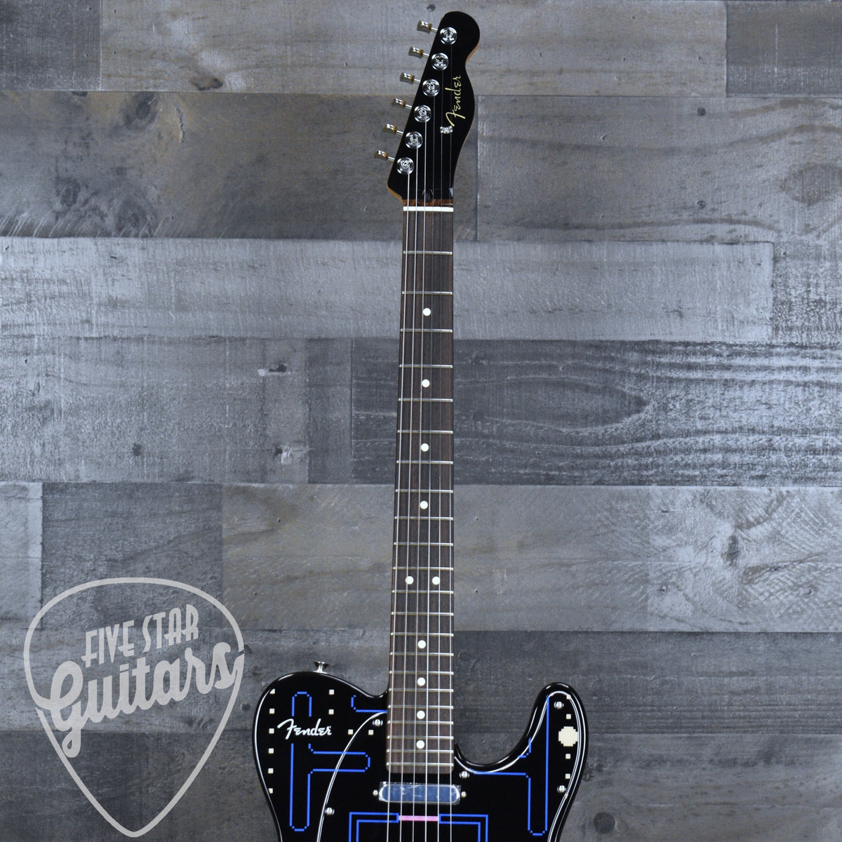 Pre-Owned Fender x PAC-MAN Player II Telecaster - PAC-MAN Graphic with Gigbag