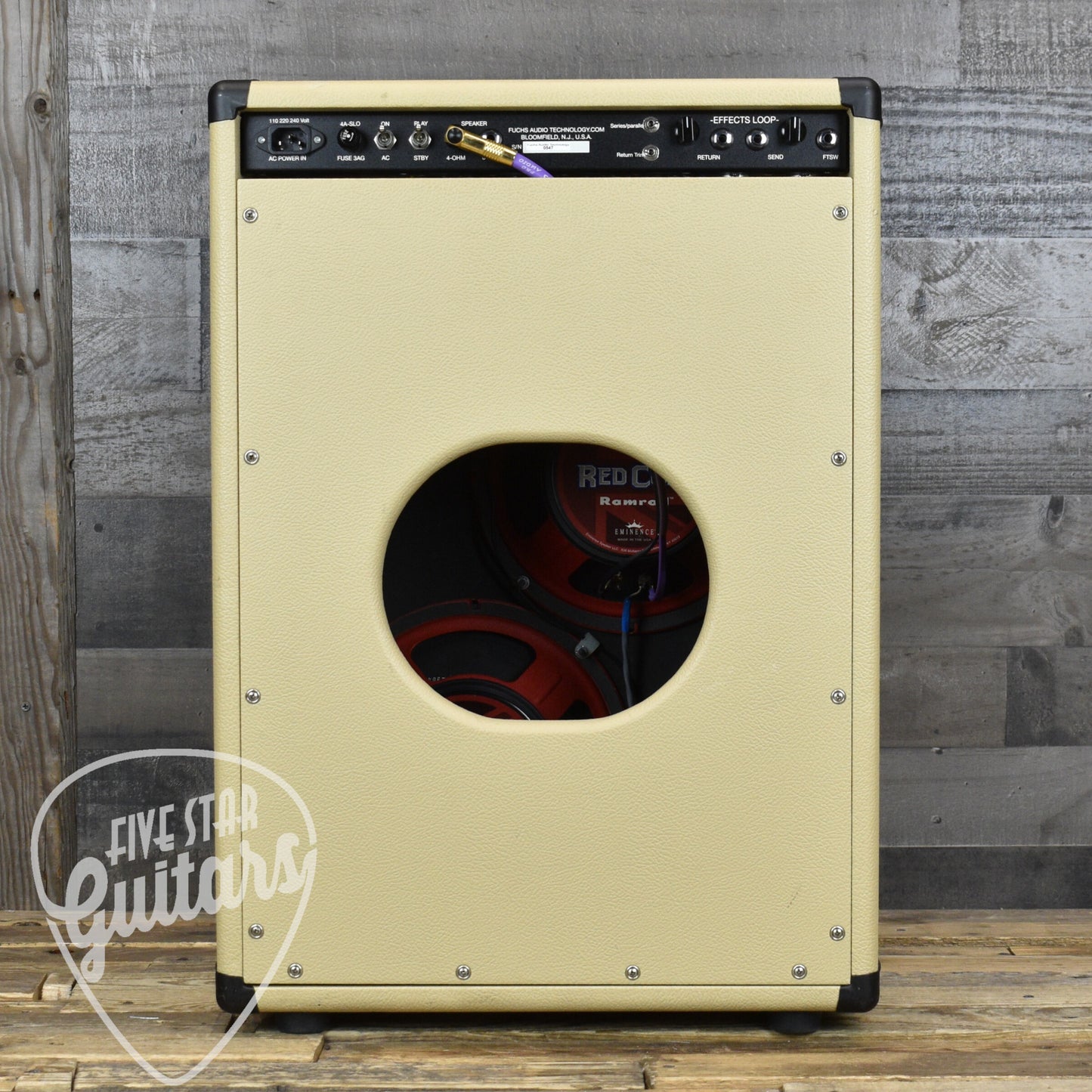 Pre-Owned Fuchs Overdrive Supreme 30 2x10 Combo w/FTSW and Cover