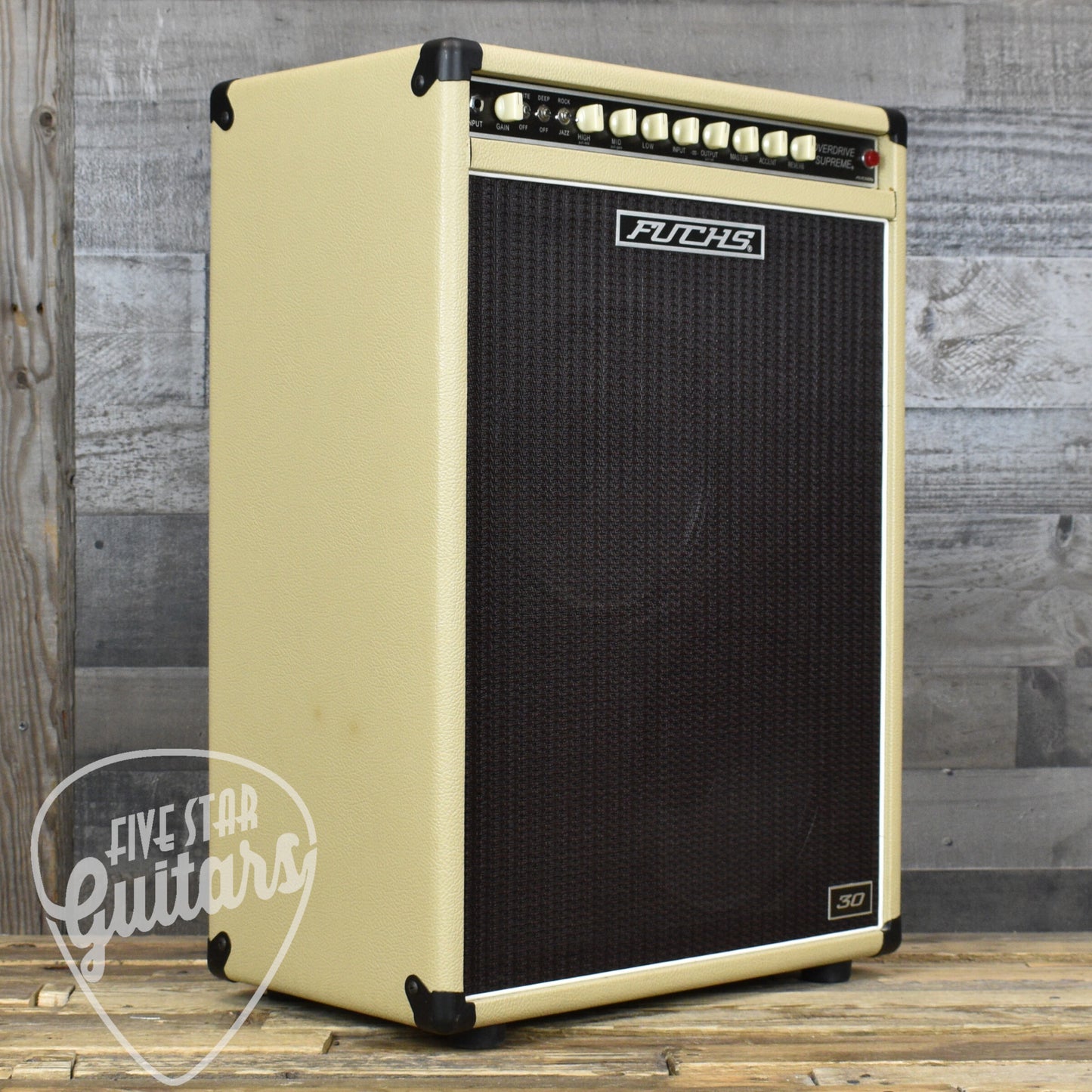 Pre-Owned Fuchs Overdrive Supreme 30 2x10 Combo w/FTSW and Cover