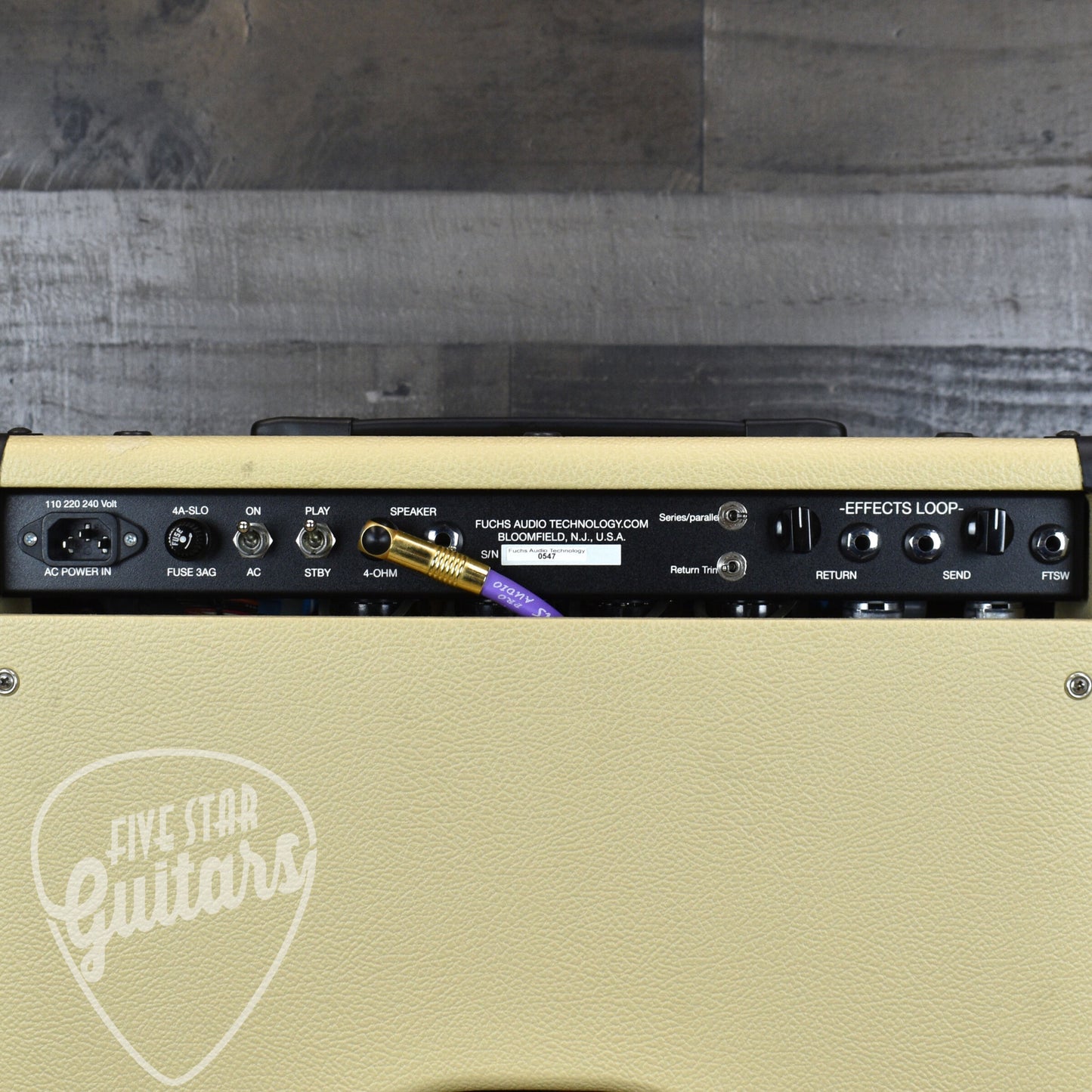 Pre-Owned Fuchs Overdrive Supreme 30 2x10 Combo w/FTSW and Cover