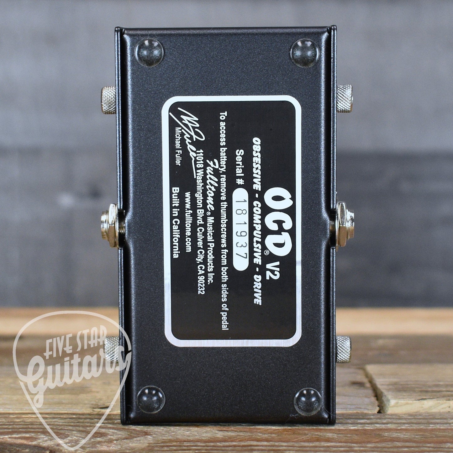 Pre-Owned Fulltone OCD V2 Overdrive CME Limited Edition