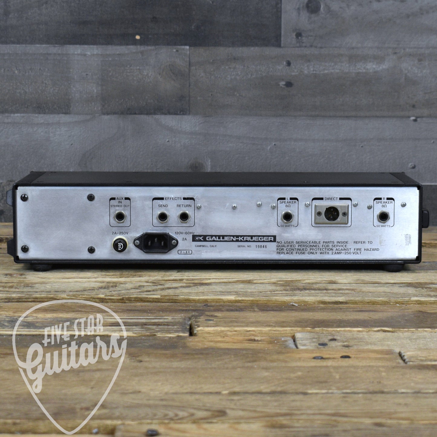 Pre-Owned Gallien-Krueger 250RL Head