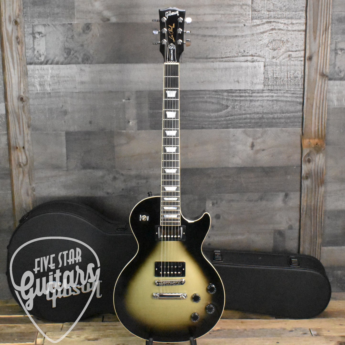 Pre-Owned Gibson 2021 Adam Jones Les Paul Standard - Antique Silverburst with Hard Shell Case