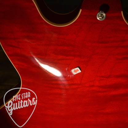 Pre-Owned Gibson Custom ES-335 - Cherry with Hard Shell Case