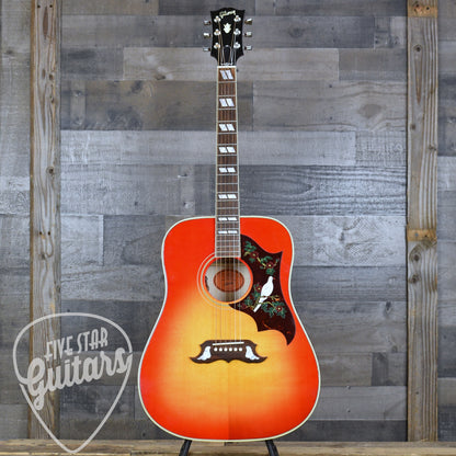 Pre-Owned Gibson Dove Original - Vintage Cherry Sunburst with Hard Shell Case