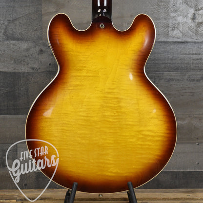 Pre-Owned Gibson ES-335 Figured - Iced Tea Burst with Hardshell Case