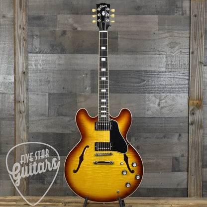 Pre-Owned Gibson ES-335 Figured - Iced Tea Burst with Hardshell Case